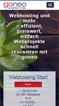 Mobile Screenshot of goneo.de